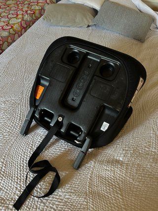 Alzador Isofix Bbest Negro/Rojo