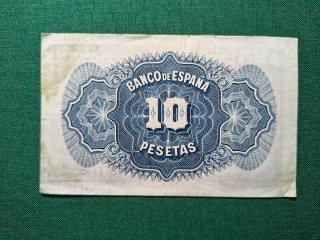 Billete 10 Pesetas Banco de España 1935