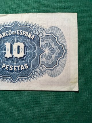 Billete 10 Pesetas Banco de España 1935