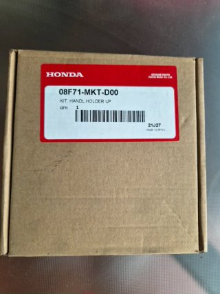 Emblema Manillar Honda X-ADV Negro/Plata
