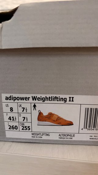 Adidas Adipower Powerlifting Talla 41