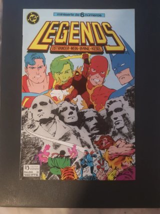 DC Legends miniserie 6 comics John Byrne