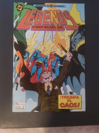 DC Legends miniserie 6 comics John Byrne