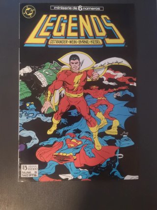 DC Legends miniserie 6 comics John Byrne