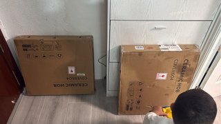 Placa vitrocerámica nueva 4 fuegos 140 eu cada una