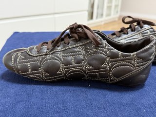 Zapatillas Carolina Herrera Marrón chocolate