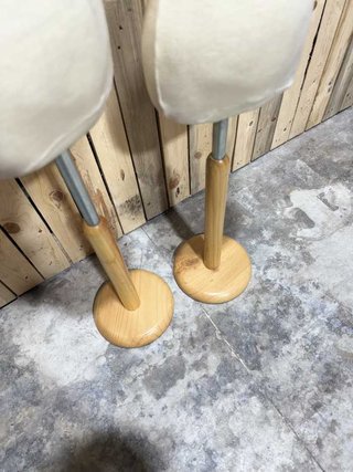 PACK 2 MANIQUIS MADERA 125 CM