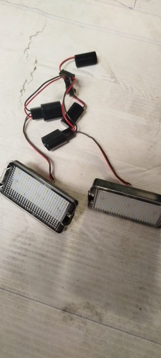 Luz LED matrícula SEAT Canbus