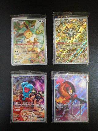 Lote Pokémon Cartas Selladas Eevee Magneton