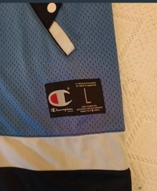 Chándal Champion Azul y Negra Talla M