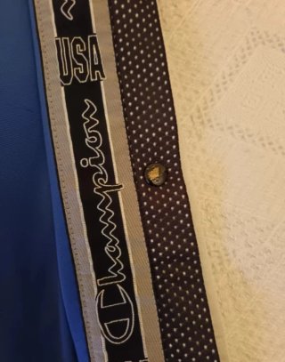 Chándal Champion Azul y Negra Talla M