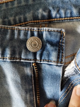 Levi's Slim Jeans Elásticos Realza Glúteo