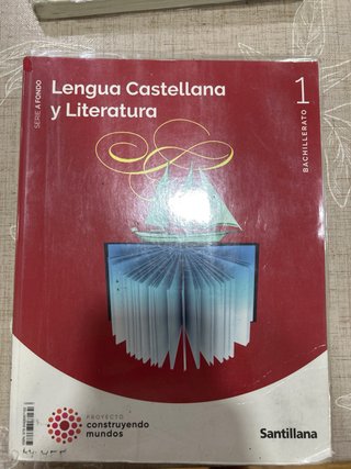 Lote de libros santillana de primero de bachiller