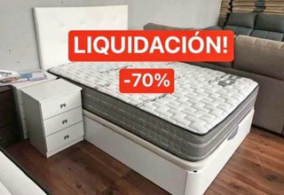 Liquidación colchón y canape