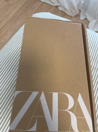 Sandalias tacón Zara azul plateado T.38