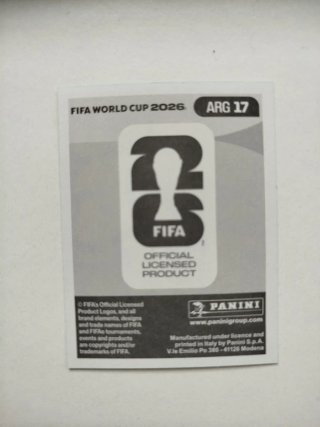 Cromo Messi Panini Mundial 2026