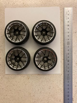 Set 4 Neumáticos RC 64mm
