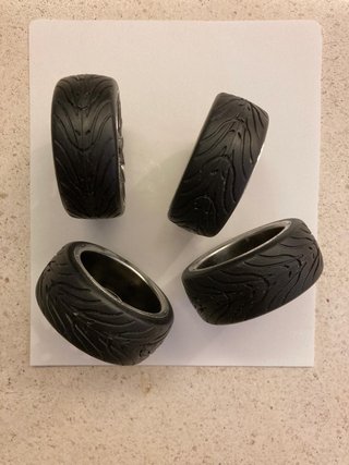 Set 4 Neumáticos RC 64mm