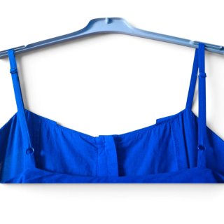 Vestido Kiabi azul eléctrico talla 38