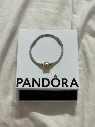 Pulsera Pandora Corazón talla 17
