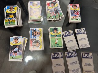 Album futbol cromos Liga Este 85 86