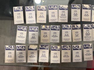 Album futbol cromos Liga Este 85 86