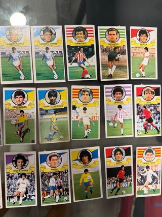 Album futbol cromos Liga Este 85 86