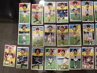 Album futbol cromos Liga Este 85 86