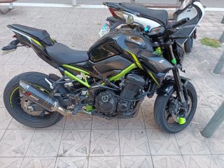 Kawasaki Z900 A2 2022 Negra/Verde