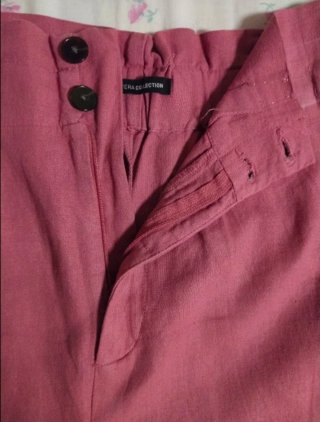 Pantalón De Lino Sfera 15€ rosa