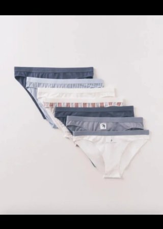 Pack 7 bragas Women'secret Talla XL