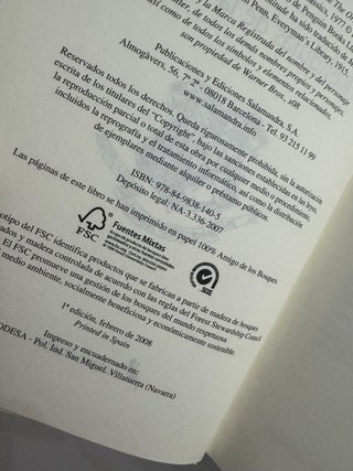 Primeras ediciones de Harry Potter