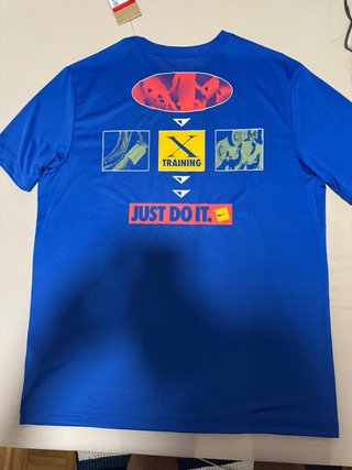 Camiseta Nike Training Talla XL Azul