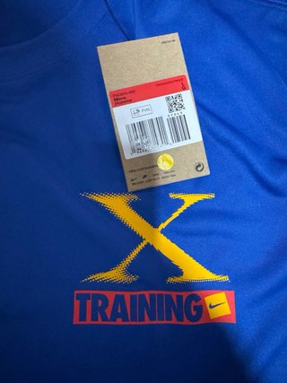 Camiseta Nike Training Talla XL Azul