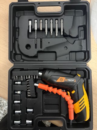 Destornillador Eléctrico R2TECH con Accesorios