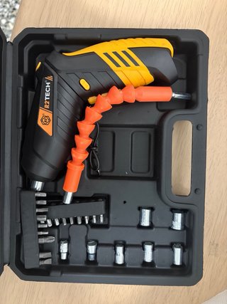 Destornillador Eléctrico R2TECH con Accesorios
