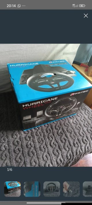 FR-TEC Hurricane Wheel MKII + pedales + levas