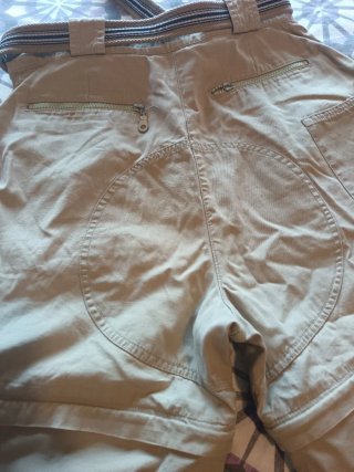Pantalón chico beige