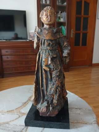 Talla religiosa madera antigua