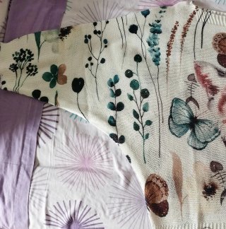 Jersey fino estampado gatos