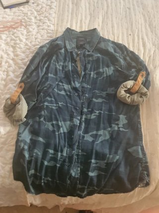 Camisa Camuflaje Talla L