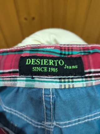 Pantalón corto Benetton azul