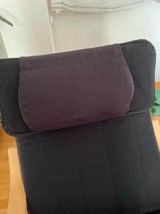Sillón POÄNG  ikea mecedora negro y madera