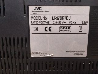 Televisor JVC 37 Plata