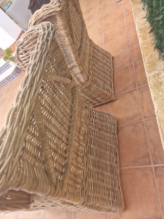 Sillón de ratán/mimbre