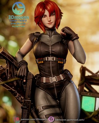 Figura Resina Regina Dino Crisis 1/6
