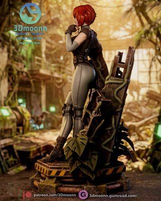 Figura Resina Regina Dino Crisis 1/6