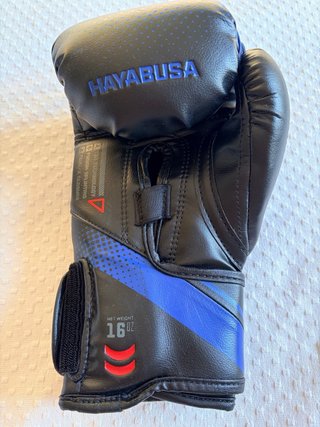 Guantes Boxeo Hayabusa T3D Azul/Negro