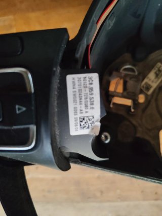 Volante multifuncion Volkswagen con levas