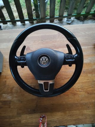 Volante multifuncion Volkswagen con levas
